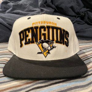 Pittsburgh Penguins NHL Mitchell & Ness Adjustable Snapback Hat